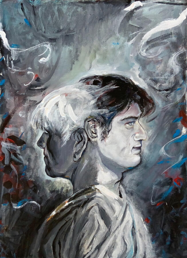 Acrylic on canvas